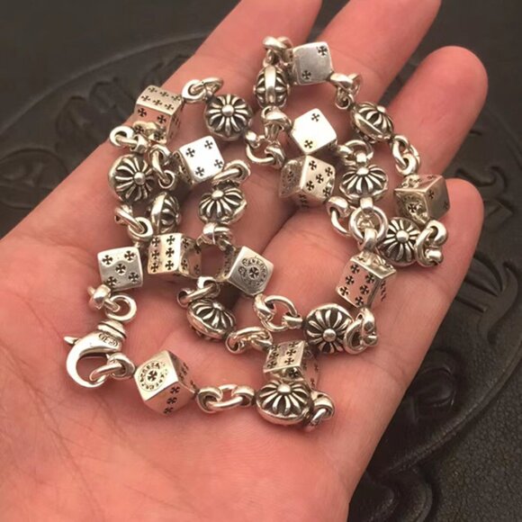 Chrome Hearts Cross Dice Necklace, Unisex - Picture 2 of 5